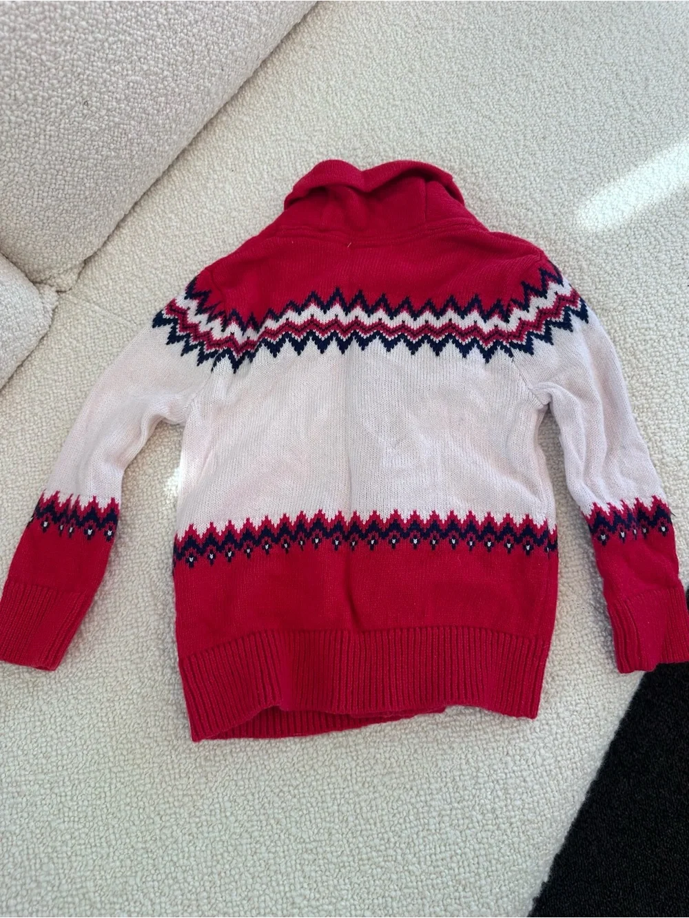 Gap Red Plaid One-Piece and Cardigan Bundle